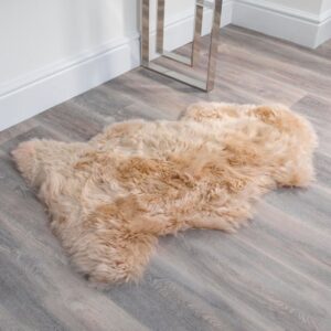 Ladson Sheepskin Rug In Beige