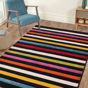 Spectra Carved 160x230cm Stilo Rug In Multi-Colour